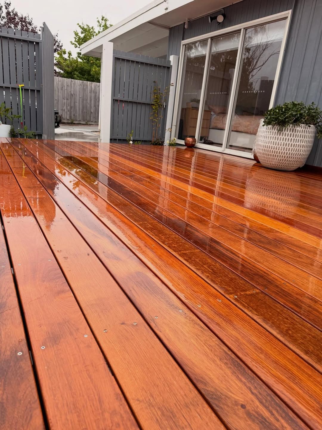 Timber deck — Cape Sound project